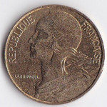 20 сантимов 1995 Франция - 20 centimes 1995 France