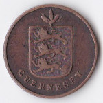 1 дубль 1830 Гернси - 1 double 1830 Guernsey