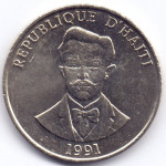 50 сантимов 1991 Гаити - 50 centimes 1991 Haiti