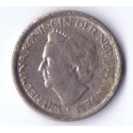 25 центов 1948 Нидерланды - 25 cents 1948 Netherlands, из оборота