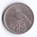 25 рупий 1971 Индонезия, из оборота
