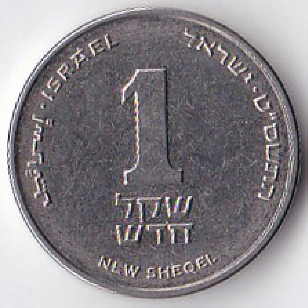 1 новый шекель 2009 Израиль - 1 new sheqel 2009 Israel