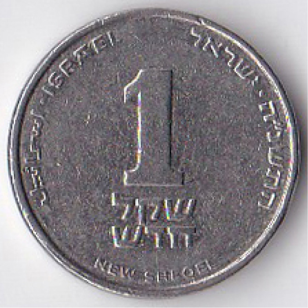 1 новый шекель 1995 Израиль - 1 new sheqel 1995 Israel
