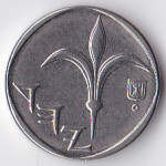 1 новый шекель 2007 Израиль - 1 new sheqel 2007 Israel