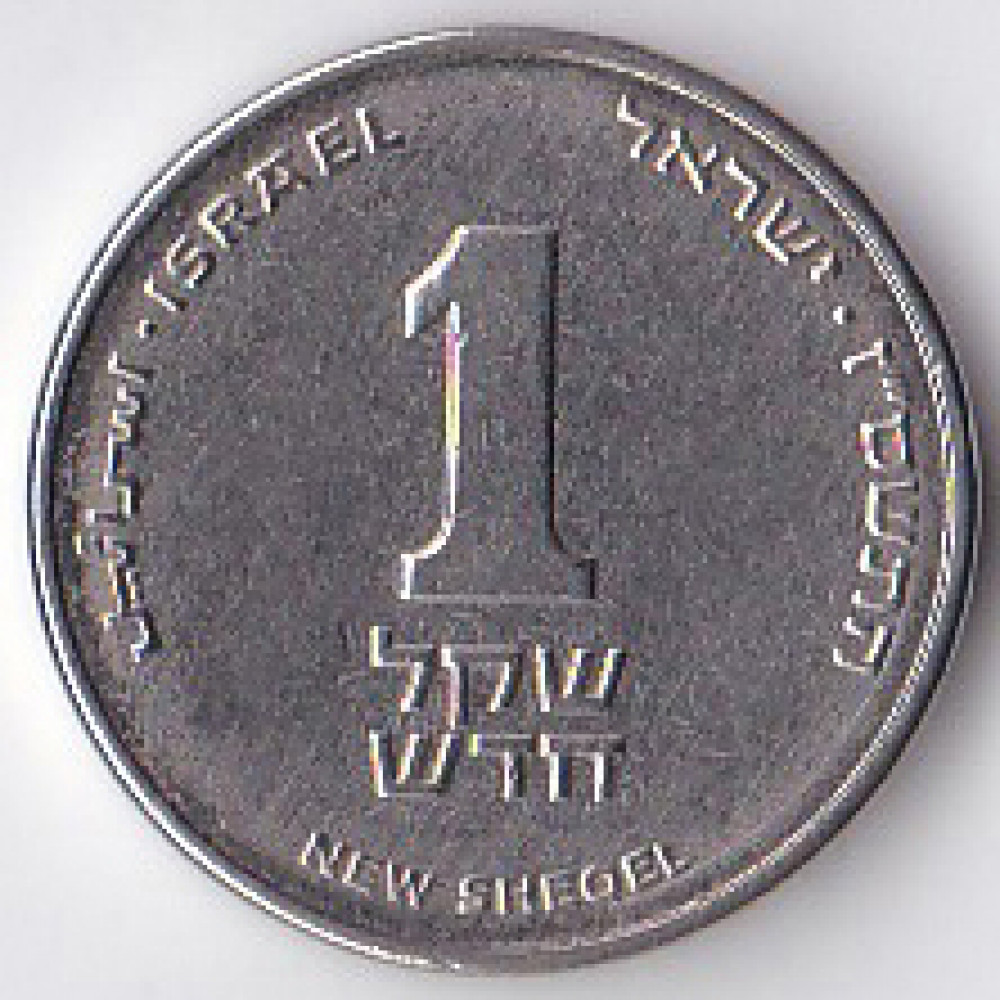 1 новый шекель 2007 Израиль - 1 new sheqel 2007 Israel