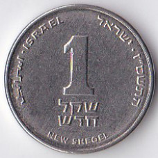 1 новый шекель 2007 Израиль - 1 new sheqel 2007 Israel