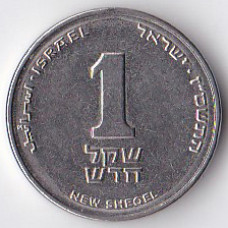 1 новый шекель 2004 Израиль - 1 new sheqel 2004 Israel