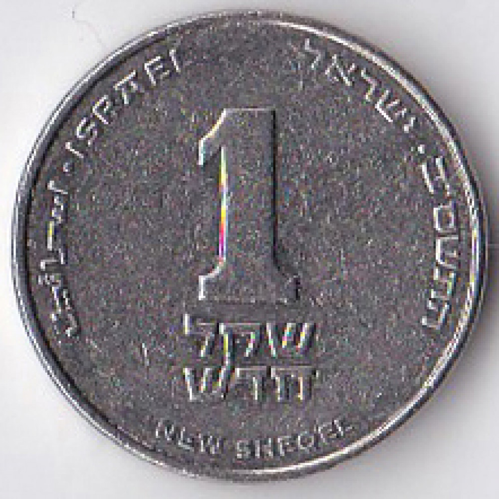 1 новый шекель 2002 Израиль - 1 new sheqel 2002 Israel