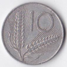 10 лир 1968 Италия - 10 lire 1968 Italy