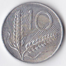 10 лир 1974 Италия - 10 lire 1974 Italy