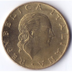 Италия 200 лир 1992