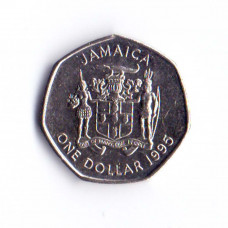 1 доллар 1995 Ямайка - 1 dollar 1995 Jamaica