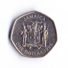 1 доллар 1996 Ямайка - 1 dollar 1996 Jamaica