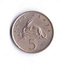 5 центов 1977 Ямайка - 5 cents 1977 Jamaica