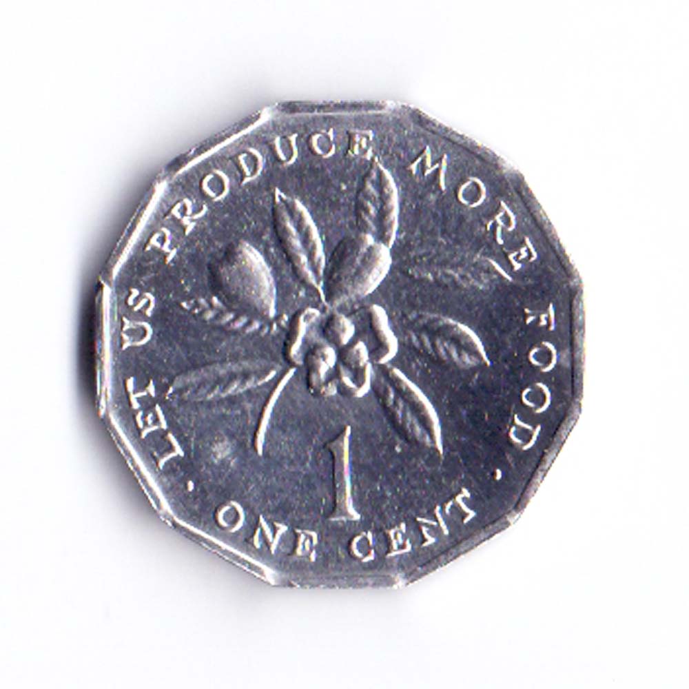 1 цент 1990 Ямайка - 1 cent 1990 Jamaica