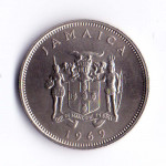 20 центов 1969 Ямайка - 20 cents 1969 Jamaica