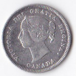 5 центов 1888 Канада - 5 cents 1888 Canada