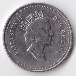 5 центов 1993 Канада - 5 cents 1993 Canada