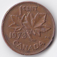 1 цент 1973 Канада - 1 cent 1973 Canada