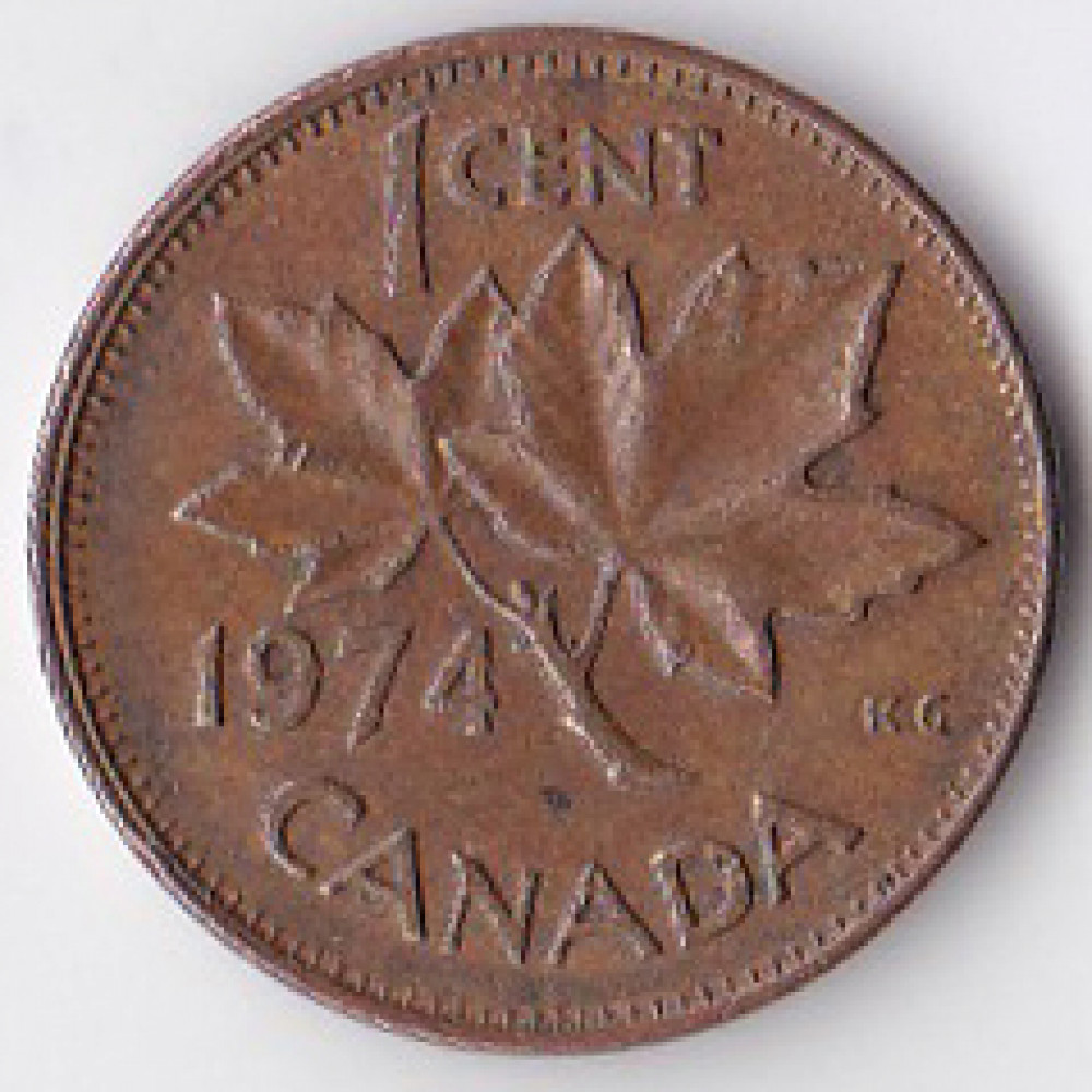 1 цент 1974 Канада - 1 cent 1974 Canada