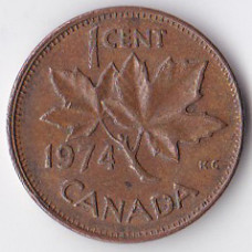 1 цент 1974 Канада - 1 cent 1974 Canada