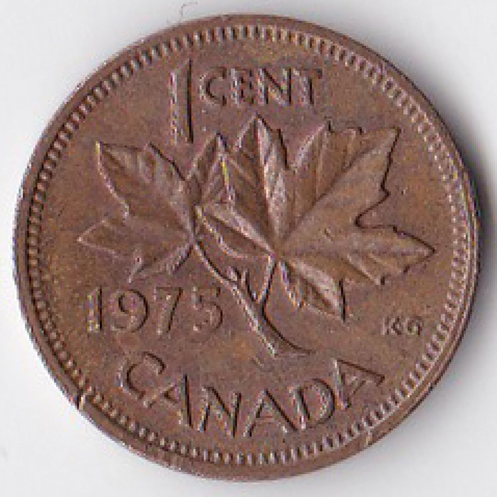 1 цент 1975 Канада - 1 cent 1975 Canada