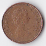 1 цент 1980 Канада - 1 cent 1980 Canada