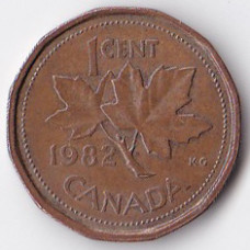 1 цент 1982 Канада - 1 cent 1982 Canada