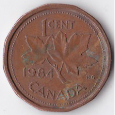 1 цент 1984 Канада - 1 cent 1984 Canada