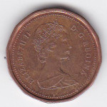 1 цент 1986 Канада - 1 cent 1986 Canada