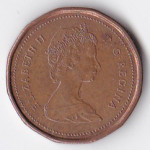 1 цент 1987 Канада - 1 cent 1987 Canada