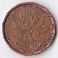 1 цент 1988 Канада - 1 cent 1988 Canada