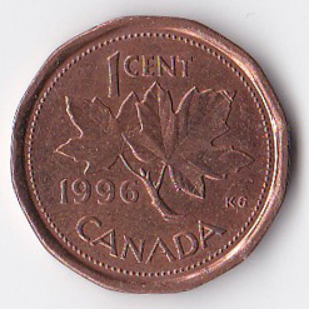 1 цент 1996 Канада - 1 cent 1996 Canada