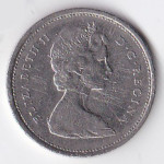 25 центов (квотер) 1969 Канада - 25 cents (quarter) 1969 Canada