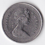 25 центов (квотер) 1979 Канада - 25 cents (quarter) 1979 Canada