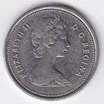 25 центов (квотер) 1981 Канада - 25 cents (quarter) 1981 Canada