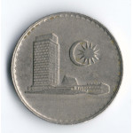 20 сенов 1988 Малайзия - 20 sen 1988 Malaysia, из оборота