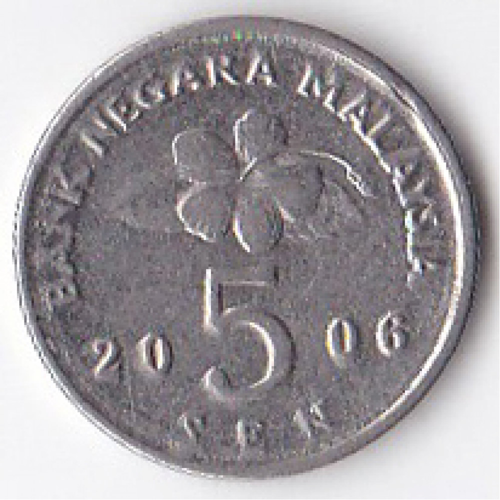 5 сен 2006 Малайзия - 5 sen 2006 Malaysia
