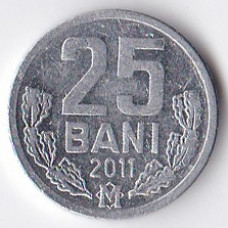 25 бани 2011 Молдавия - 25 bani 2011 Moldova