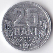 25 бани 2012 Молдавия - 25 bani 2012 Moldova