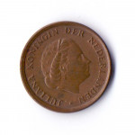 1 цент 1969 Нидерланды - 1 cent 1969 Netherlands