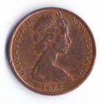 1 цент 1975 Новая Зеландия