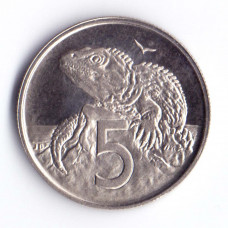 5 центов 1983 Новая Зеландия