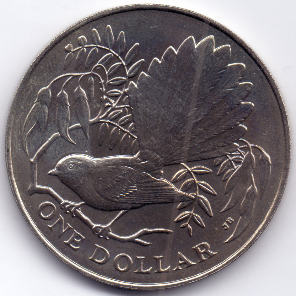 1 доллар 1980 Новая Зеландия - 1 dollar 1980 New Zealand