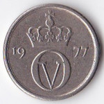10 эре 1977 Норвегия - 10 ore 1977 Norway