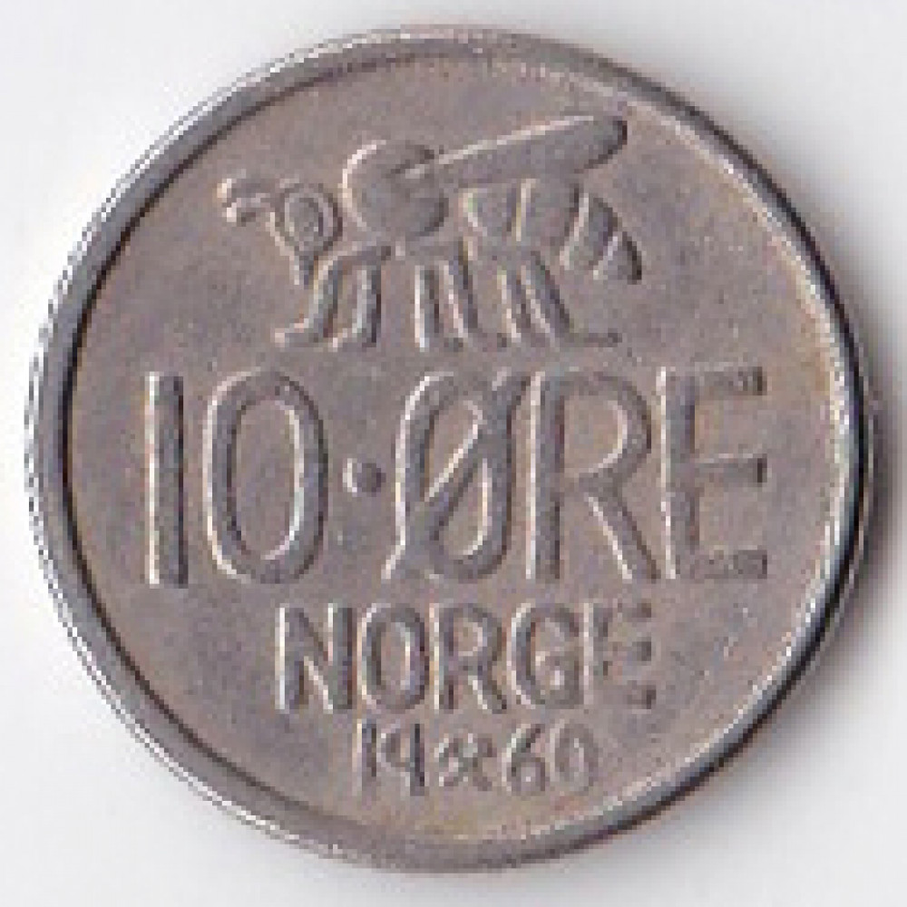10 эре 1969 Норвегия - 10 ore 1969 Norway