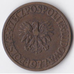 5 злотых 1977 Польша - 5 zlotych 1977 Poland