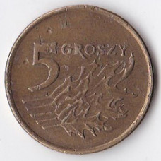 5 грошей 1998 Польша - 5 groszy 1998 Poland