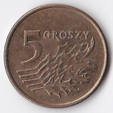 5 грошей 1999 Польша - 5 groszy 1999 Poland