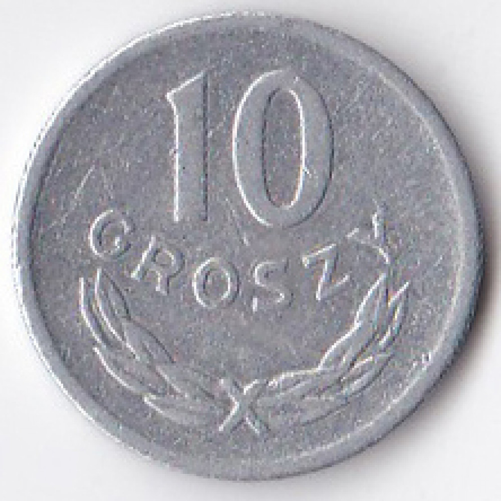 10 грошей 1967 Польша - 10 groszy 1967 Poland